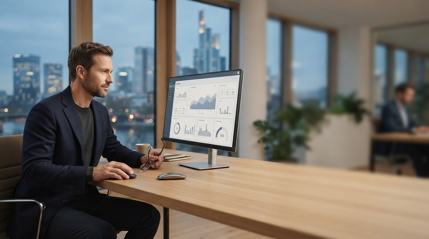 True Yielderscore Platform dashboard visualisation of real-time market risk data